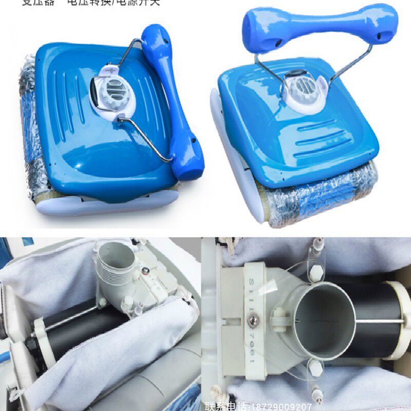 Underwater Bottom Pool Suction Dirt Machine Pool Bottom Clear Dirt Machine Water Ghost Killer Whale Fully Automatic Vacuum Cleaner Pool Cleaning Equipment