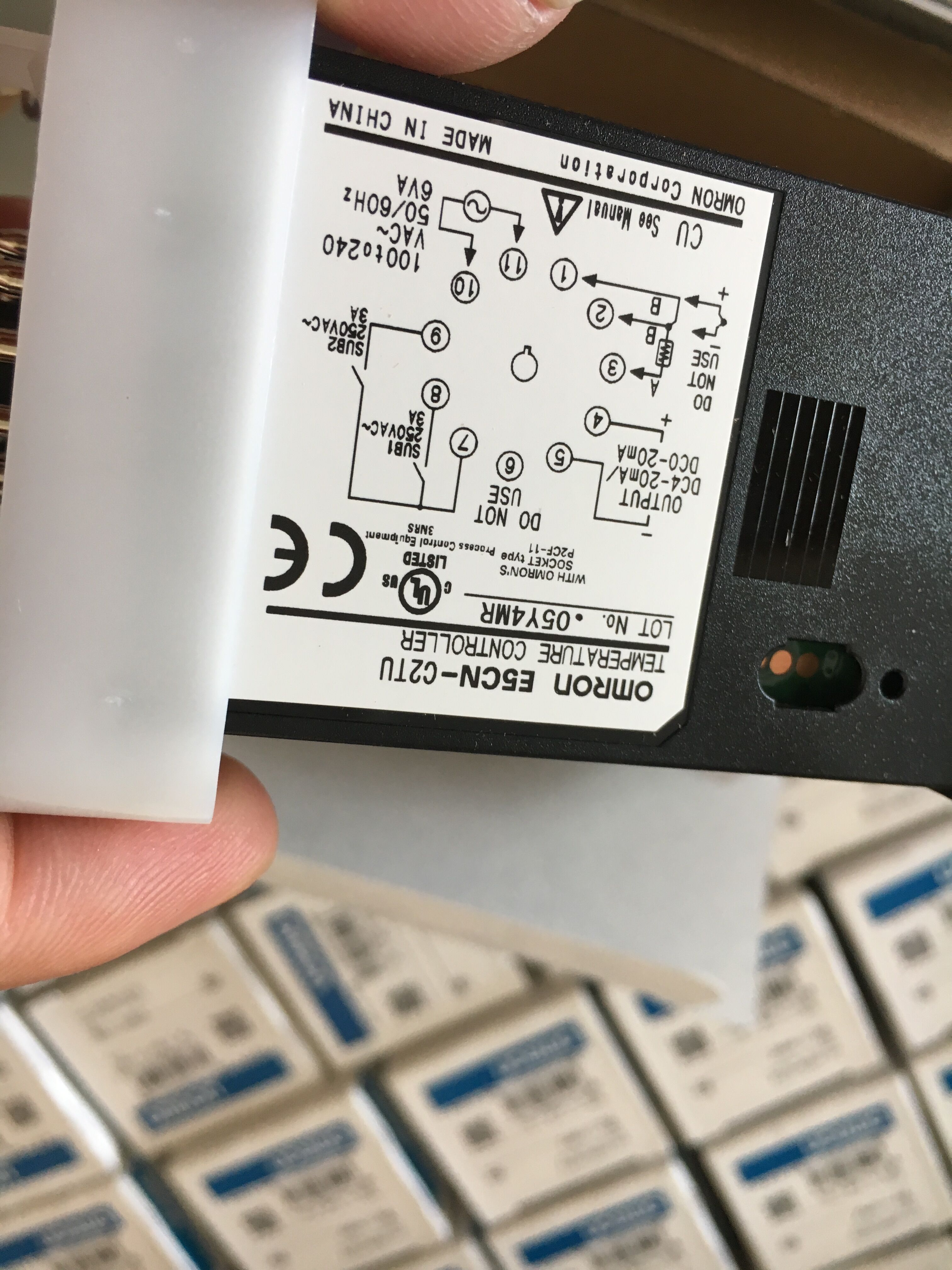 Temperature Controlled E5CZ E5CZ E5CN-R2TU E5CN-R2TU Q2TDU C1LU R1LU R1LU R1TDU C1TU C1TDU C1TDU