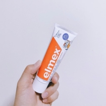 German elmex Emmy Childrens Toothpaste Fruit Fluorine Prevents 12 Baby Toothbrush Do not swallow 0-6 years old