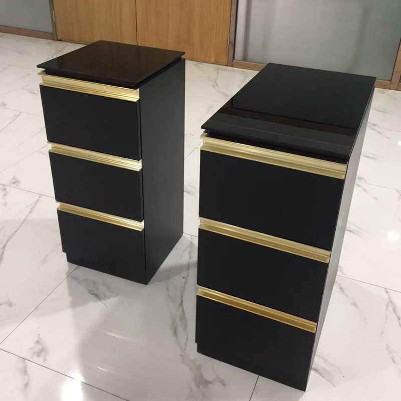 Hairdressers Tool Cabinet Tool Desk Beauty Hair Shop Tool Car Wireless Charging Cut Hair Cabinet Mirror Desk Small Cabinet Hair Salon Special