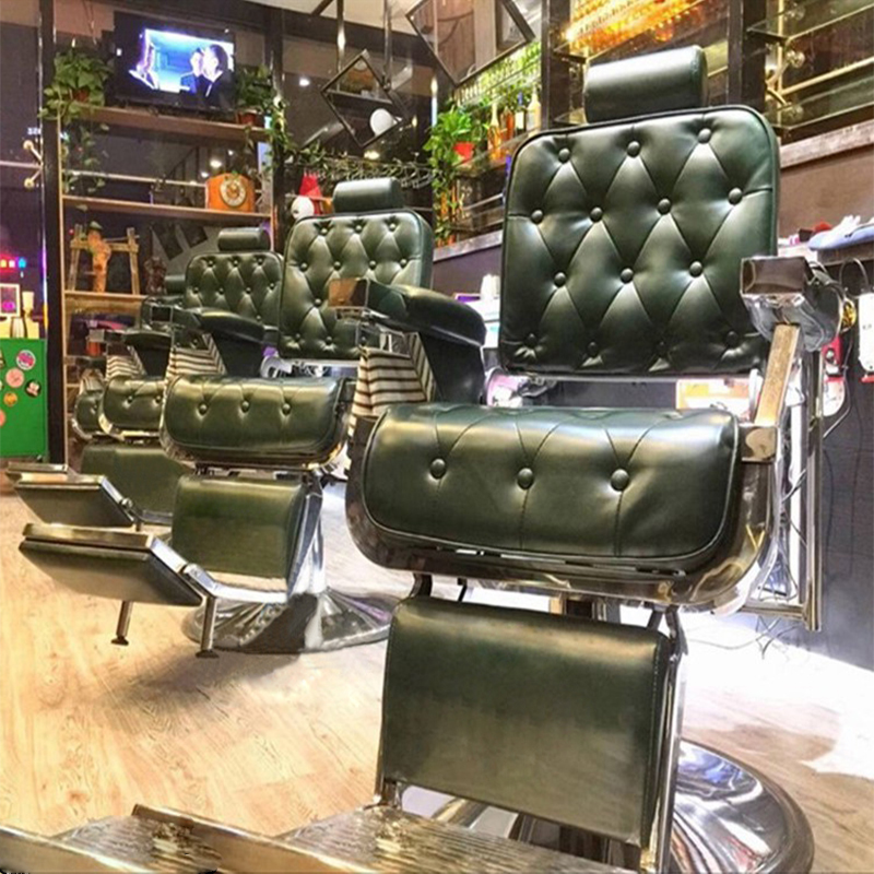New hair salon men's oil head chair can be put upside down lifting haircut hair salon hair salon special scrapbook with big chair-Taobao