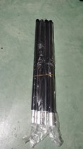 Sky Monkey Outdoor supplies Wild Camp Sky Tent Accessories Aluminum Alloy Rod 28mm coarse black 2 4 m 2 m Long camp column