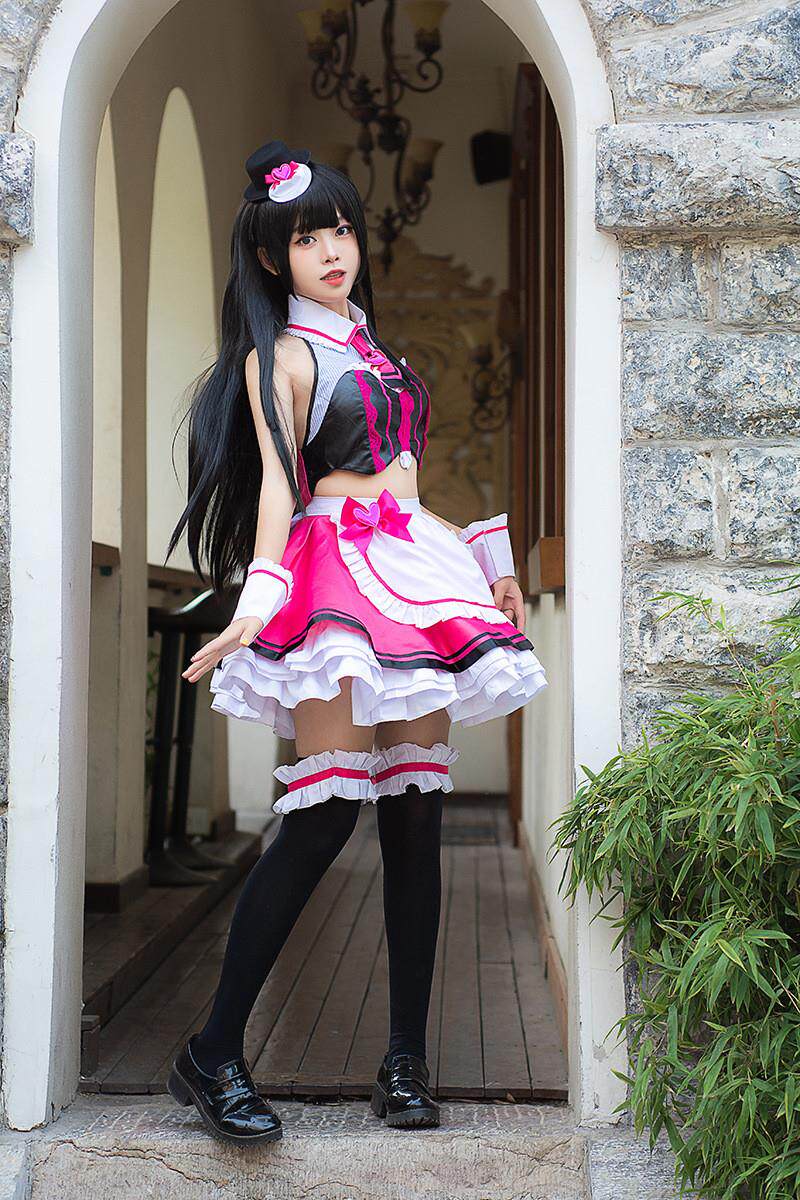 jk制服加工定制 fate fgo远坂凛cosplay服saber玛修情人节街头巧克力女仆装制服