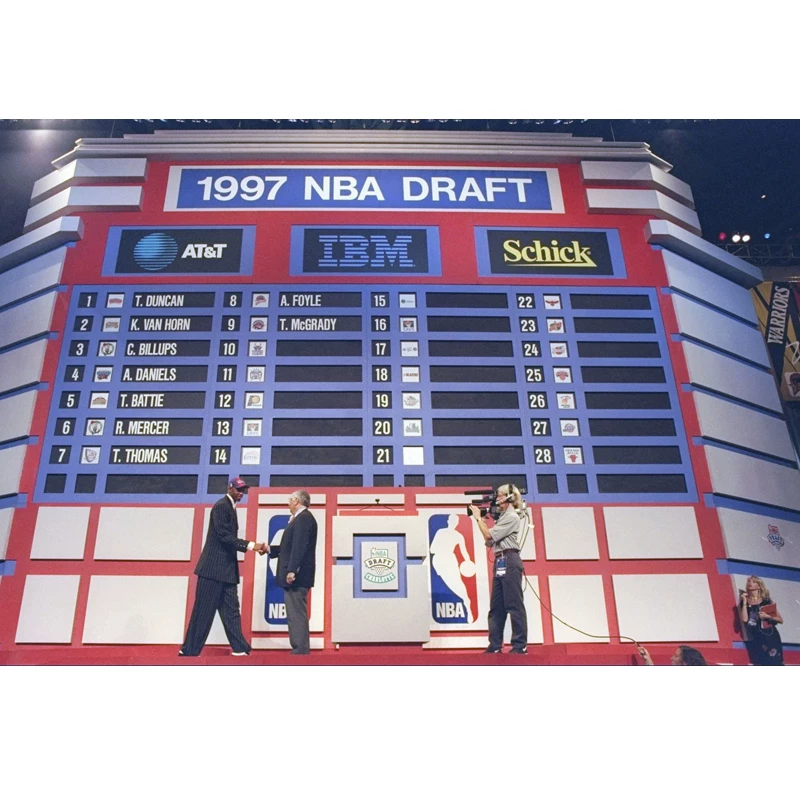 Basketball poster, microphone on wall, souvenir, custom-made