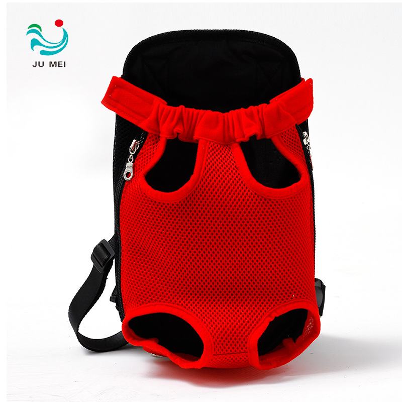 Pooch Chest front Shoulder Bag Netface Summer Pet Out of the Portable Bag Kitty Double Shoulder Bag Teddy Breathable bag Four Seasons Shoulder Bag