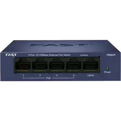 Fast FS05CP FS06CP 100 megapoe switch network route power supply camera monitoring special
