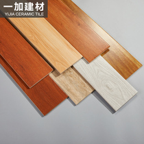 Nordic wood grain brick imitation solid wood floor tile 900X150 bedroom balcony brick Antique brick non-slip floor tile