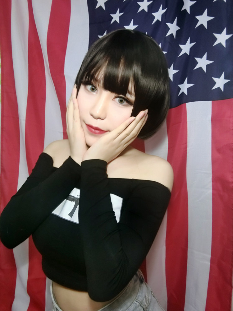 Perruque MEILIFANG    cheveux raides Court - Ref 2607806 Image 15