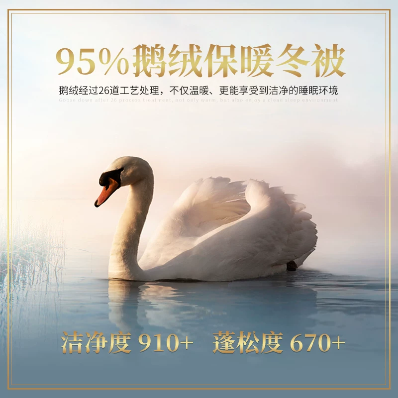 Кокон/шагающий Фу Анна Домашние Текстиль Goose Down Стеганое одеяло двойной весны и осени Одеяло четырех сезонов Теплое зимнее стеганое одеяло из пёрышек 95