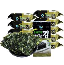 Korea Qingjing Garden seaweed bibimbap rice seaweed ready-to-eat childrens snacks Olive oil grilled seaweed