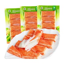 Korean trend of thought Dalin instant crab meat crab stick zero addition hand-torn crab willow net red snacks Snacks