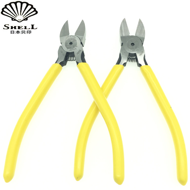 Japan SHELL Shell Water Mouth Pliers SM-22 6 Inch SlantEd Pliers Wire Plastic Cut Pliers