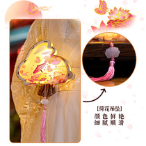 Mid-Autumn Festival Childrens hand lanterns Diy handmade materials bunnies bunnies Lanterns Wood Ancient Wind Creativity Palace Lanterns