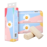 Spring Bambool True Color Danitage Baper без рулонной бумаги 14 рулоны бамбуковой целлюлозы