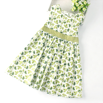 3 girls dress 4 summer dress 5 little girl 7 foreign 8 print vest skirt 9 children summer princess dress 12 years old