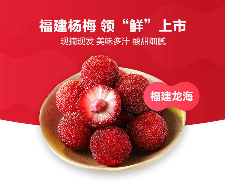 盒马 新鲜福建杨梅 6斤 图2