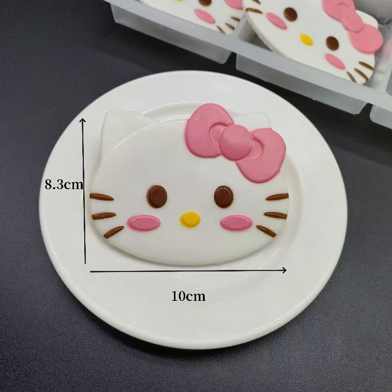 Internet-Famous Christmas Kt Cat Chocolate Cake Decoration Edible Baking Dessert Table Decoration Supplies
