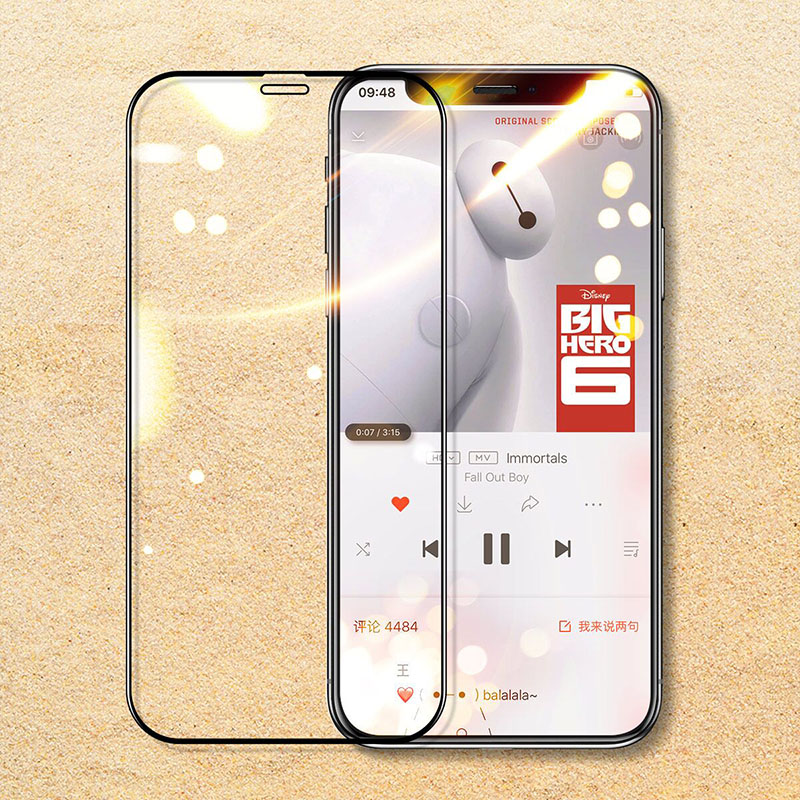 苹果x钢化膜iPhone11pro全屏覆盖ProMax保护膜xs/max/xr玻璃6/6s/7/8/plus防爆膜iPhonex防指纹iPhonexr贴膜