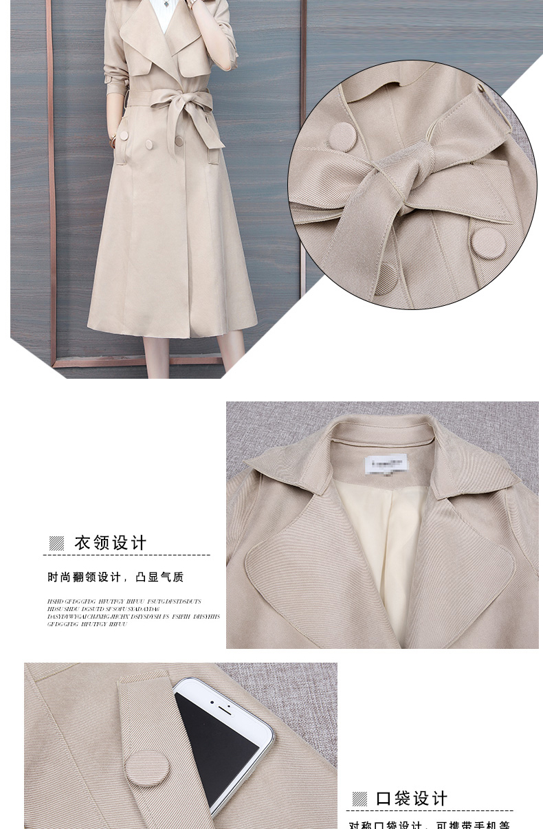Trench pour femme      en Polyester - Ref 3228049 Image 11