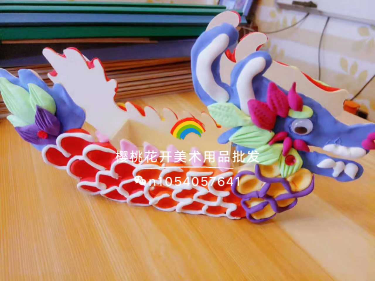 Delivery Boat Festival ultra - light clay log bottom - board dragon boat diy single double - sided dragon boat 20 up 50