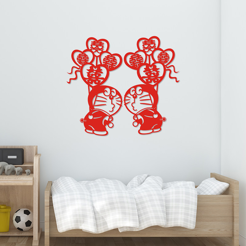 Wedding Cartoon Happy Words New House Arrangement Window Flowers happy words Cut Paper Stickler Knots A a Dream Happy Words Machine Cat Joy