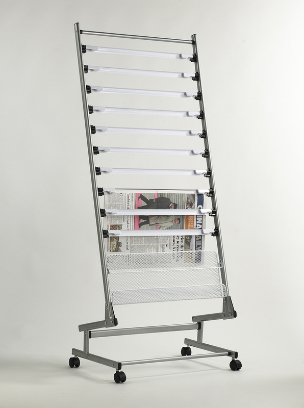 Yinghao Floor-Standing Multi-Layer Newspaper Rack, Magazine Rack, Book Rack, Display Rack 13-777