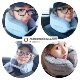 CLOUCOMFT Bamboo Charcoal Memory Foam Portable U-Shaped Travel Pillow U-Shaped Plane Car Napping Cervical Neck Pillow