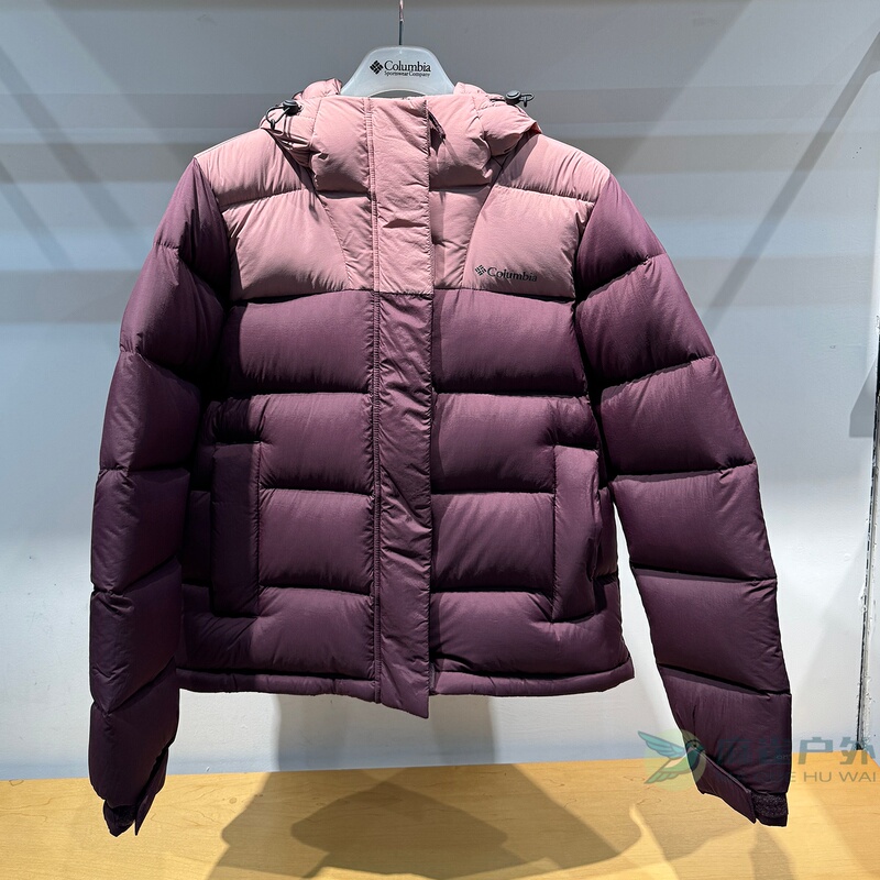 Autumn and Winter Columbia Women's Gold Dot Thermal Warm 700 Fill Power Goose down Jacket Wr9464