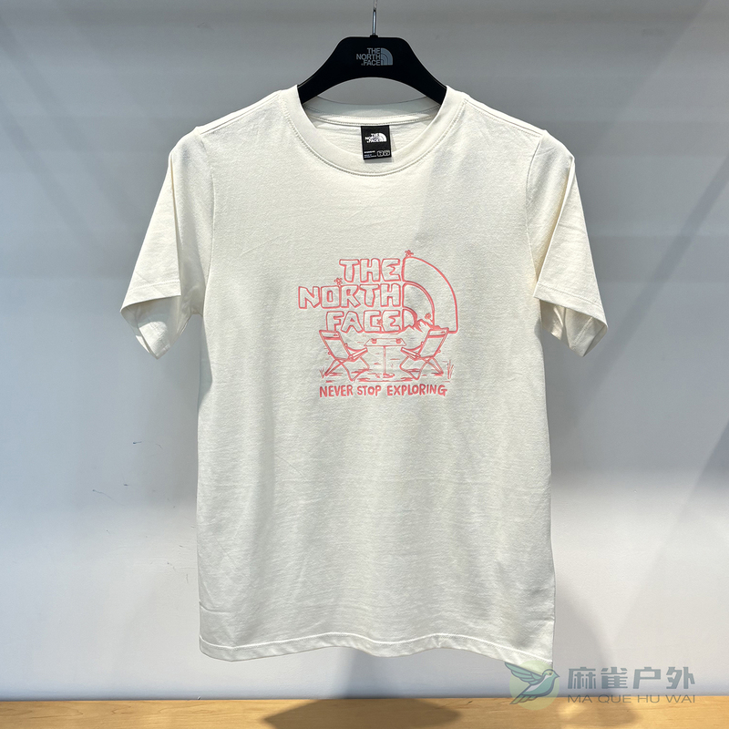 26 Spring and Summer New Style Thenorthface Outdoor Women's Casual Pure Cotton Round Neck Short-Sleeved T-Shirt | 8Gxe