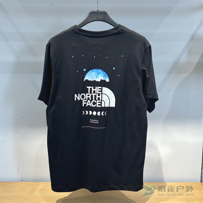Spring and Summer Thenorthface Men's and Women's Outdoor Casual Breathable Round Neck Pure Cotton Short-Sleeved T-Shirt 8D83