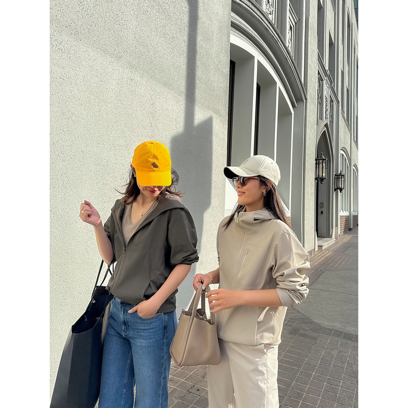 Jomode `Middle-Class B-Level` Genuine Vegetable-Tanned Lambskin Thin Outdoor Hooded Commuter Leather Jacket