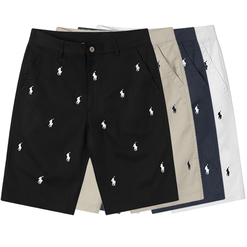 Polo Shorts for Men 2025 Summer New Style Polo Shorts Business Workwear Golf Sports Casual Pants