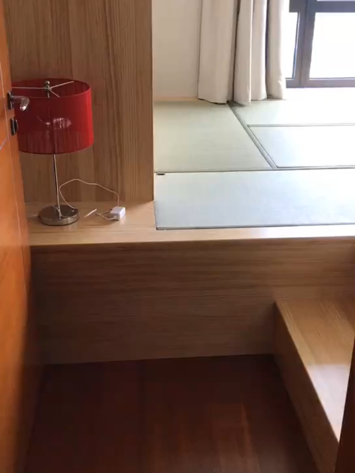 Shanghai Japanese tatami custom overall solid wood bedroom study balcony Children's room and room Tatami bed custom