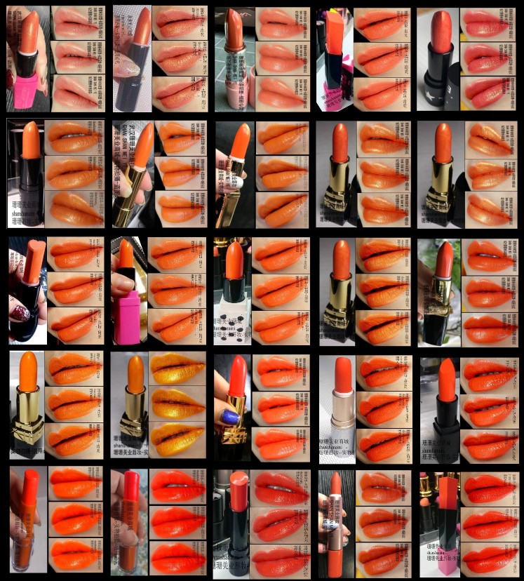 27 color pink orange lipstick orange orange orange lipstick lipstick