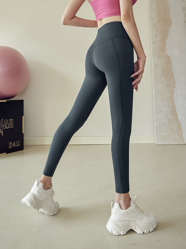 Леггинсы, штаны, эластичное белье для коррекции формы бедер, комбинезон для спортзала, высокая талия, в обтяжку, для бега