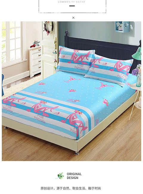 Giường cotton tùy chỉnh Khăn trải giường đơn cotton 90 * 100 * 120 * 135 * 150x190 * 180 * 200 * 220 - Trang bị Covers Mua ga phủ giường