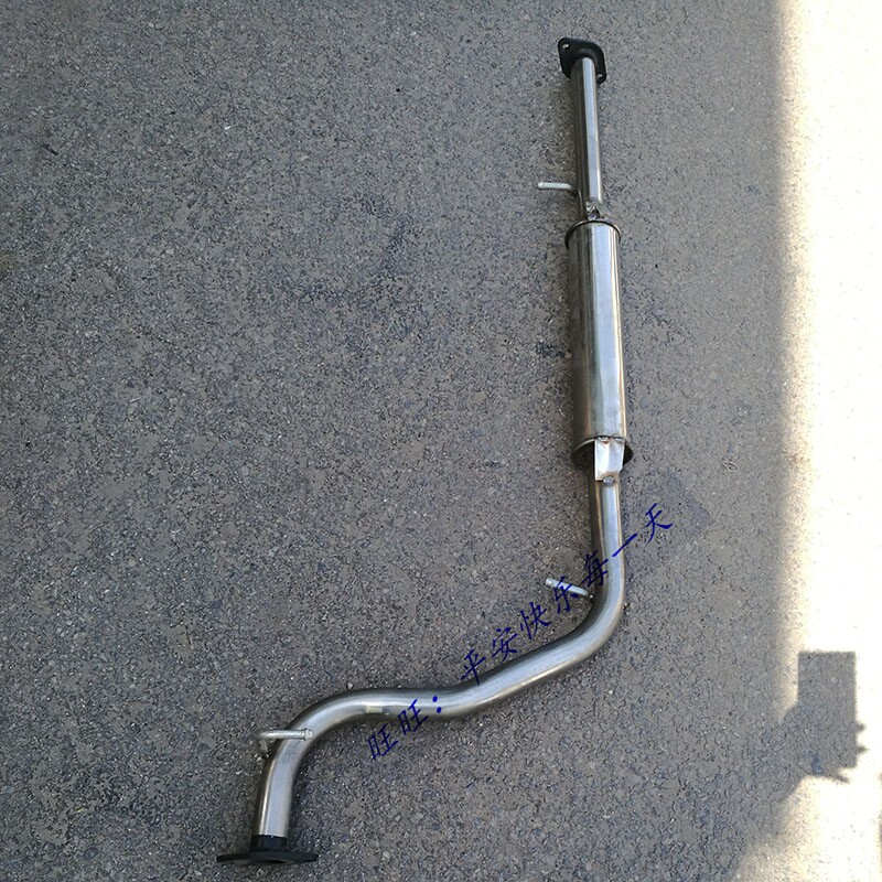 Applicable to the smoking cylinder of stainless steel exhaust pipe silencers in the middle section of the Sichuan-vapor Mustang F99