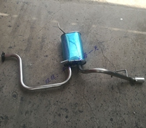 Suitable for Chevrolet Sparky Lechi rear section rear section stainless steel exhaust pipe muffler chimney