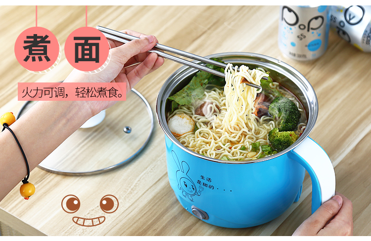 Nồi trứng 304 hấp trứng hai lớp đa chức năng bằng thép không gỉ luộc trứng tự động tắt nguồn cháo mini tạo tác - Nồi trứng nồi hấp mini