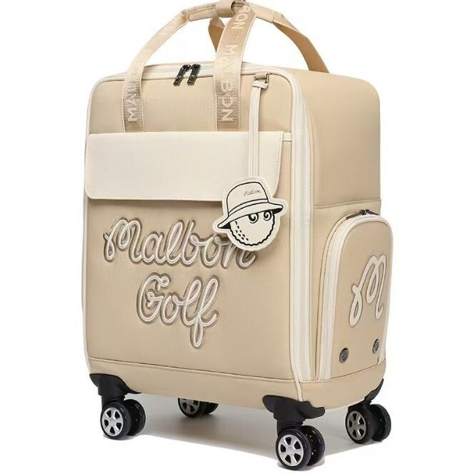 Golf Bag, Lightweight Wheeled Bag, Lightweight Clothing Bag for Men and Women, Independent Shoe Bag