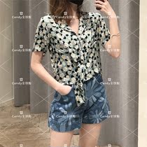 sandro21 spring summer chicks with small daisy capes sleepwear short shirts blouses blouses SFPCM00414