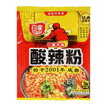 Authentic Baijia Chenji hot and sour powder package 108g*20 bags Sichuan specialty late night snack instant noodles wholesale
