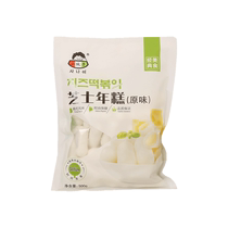 Authentic young mans cheese rice cake 500g*20 bags commercial full box original sandwich Korean instant hot pot ingredients