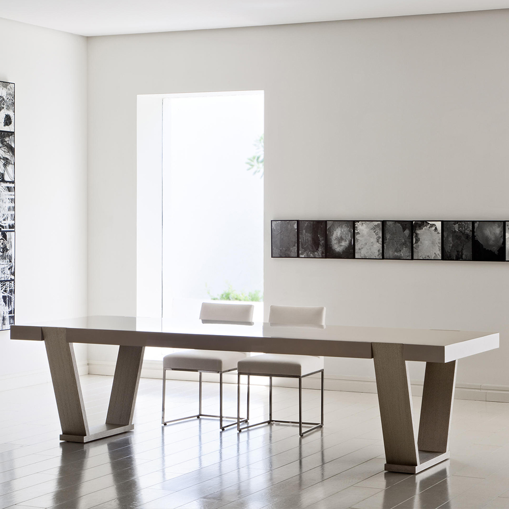 Nordic solid wood conference table and chair combination long table simple log desk negotiation table large workbench long table