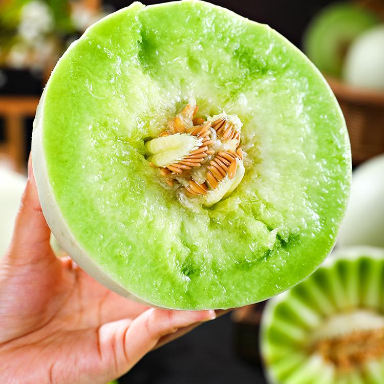 Ice cream jade mushroom melon 9kg fresh fruit seasonal whole box postage small melon melon melon croissant ha 5 melon