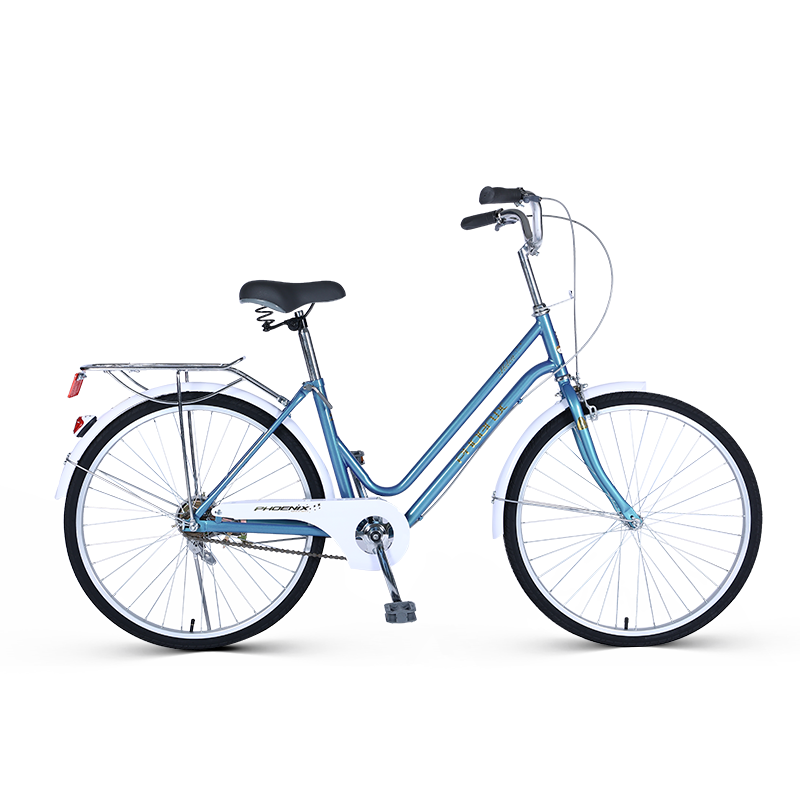 Phoenix New Bike Women's Style 24 Inch 26 Inch Single Variable Speed Adult Light City Student Commuters car adults