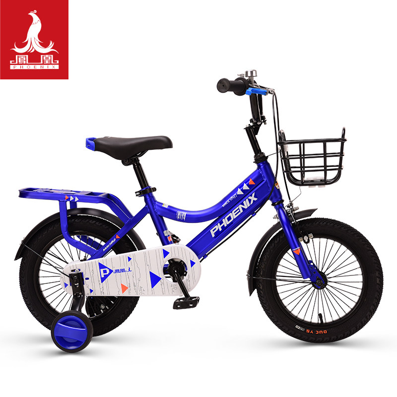 Phoenix Children's Bicycle 12 14 16 18 Inch Boys Baby Girls Princess Bicycle Single Speed ​​Bicycle