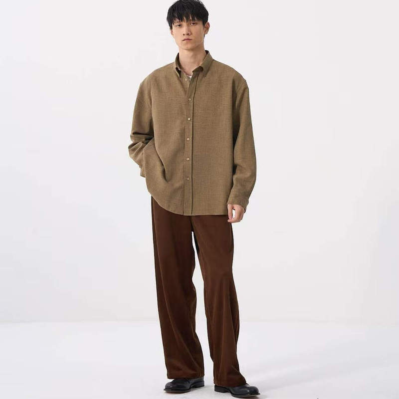 Eoh'Cord' Italian Caccioppoli Imported Corduroy Fabric Trousers