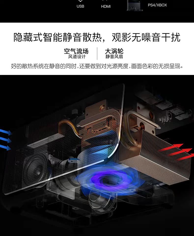 Nut J6S máy chiếu gia đình HD 1080P thông minh micro không dây wifi không có màn hình TV máy chiếu gia đình văn phòng nhỏ Android Điện thoại di động Apple có màn hình chiếu trái và phải hình thang