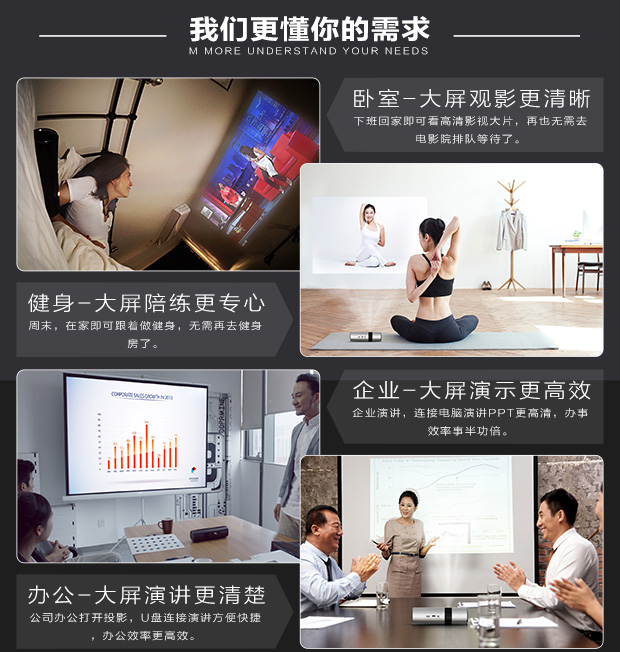 Máy chiếu JmGO nut V8 HD 1080P nhà thông minh rạp chiếu phim điện thoại di động wifi máy chiếu văn phòng TV - Máy chiếu